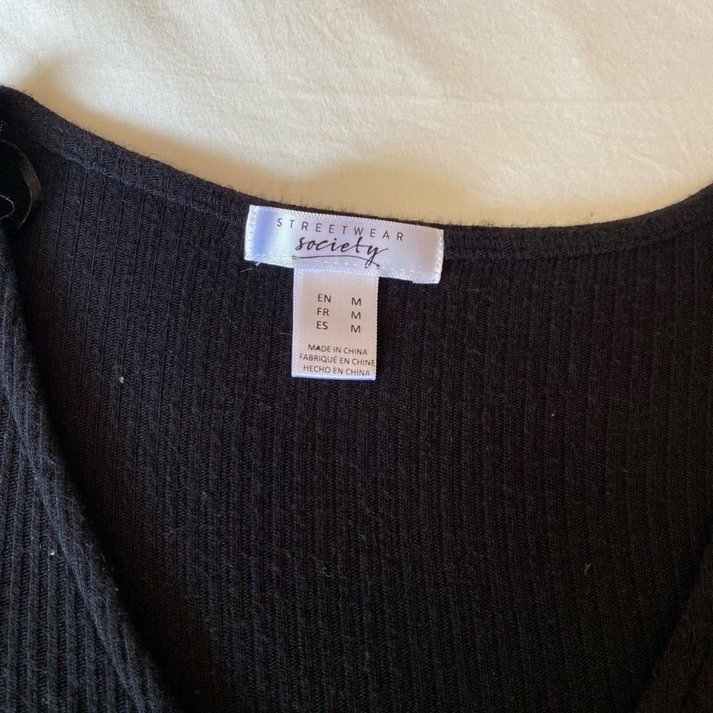 Front Wrap Tee - Picture 2 of 2